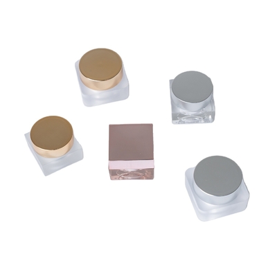 Limpieza facial 5g 15g contenedor acrílico frascos de lujo para cosméticos frasco de crema para los ojos