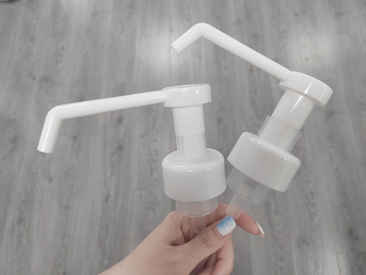 PUMPA SPRAYER 43 mm Long Nozzle Pumpa de espuma para lavado a mano para embalajes de belleza e industriales
