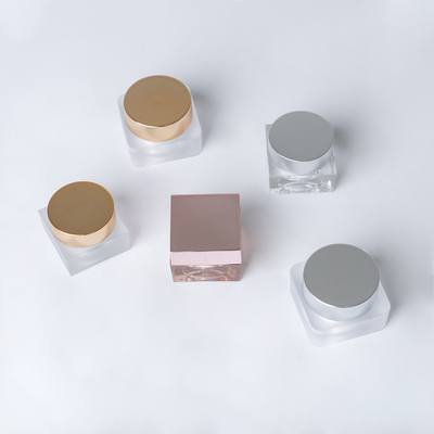 Limpieza facial 5g 15g contenedor acrílico frascos de lujo para cosméticos frasco de crema para los ojos