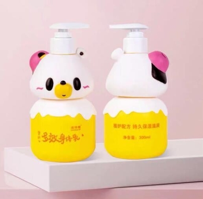 300 ml 500 ml HDPE MEI CHANG Flasca de pulverización industrial con bomba para loción corporal para niños