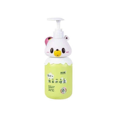 300 ml 500 ml HDPE MEI CHANG Flasca de pulverización industrial con bomba para loción corporal para niños