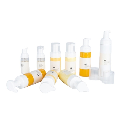 Botellas de espuma de plástico PETG en 60ml 100ml 150ml 200ml 240ml 500ml para el cuidado de la piel