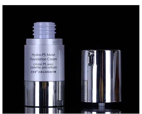 20 ml de loción personalizada bomba de niebla sin aire spray botellas cosméticas con tapa CROWN
