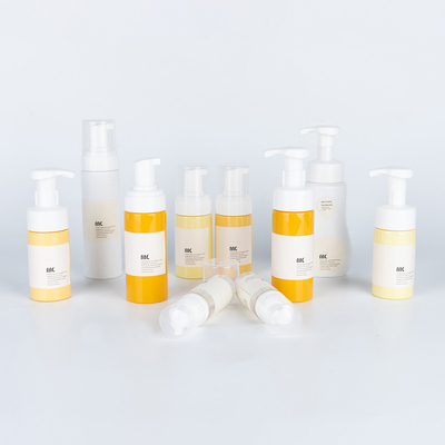 Botellas de espuma de plástico PETG en 60ml 100ml 150ml 200ml 240ml 500ml para el cuidado de la piel