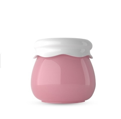 Embalaje cosmético acrílico de tapa de plástico de 10 ml para frasco pequeño de crema facial
