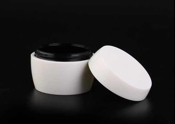 30g 50g Jarrón de crema vacía Reciclado como embalaje cosmético Jarrón de PET Envasado en cartón