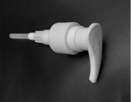 Dispensador de champú con bomba de loción de gel de ducha de plástico blanco para aplicaciones personalizadas