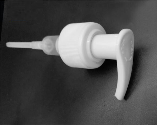 Dispensador de champú con bomba de loción de gel de ducha de plástico blanco para aplicaciones personalizadas