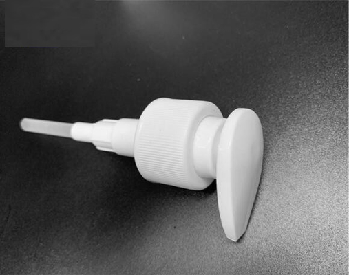 Dispensador de champú con bomba de loción de gel de ducha de plástico blanco para aplicaciones personalizadas