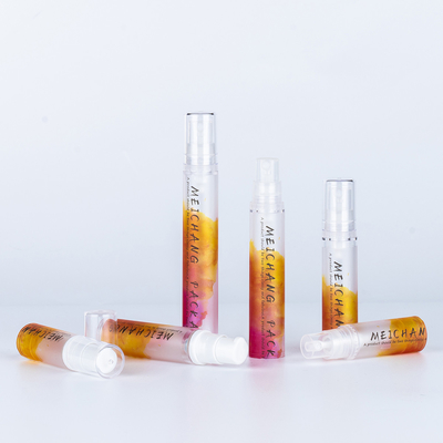 AS Material base 5ml 10ml 12ml 15ml Sero transparente sin aire Botella de bomba de loción con tapa