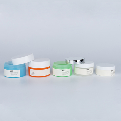 75g 100g 150g Forma redonda MEI CHANG PP Jarrones cosméticos con color personalizable