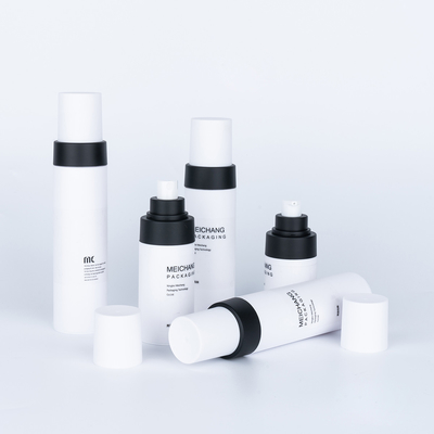 30 ml 50 ml 80 ml 100 ml Forma redonda AS Material del cuerpo Botella de bomba sin aire para loción corporal