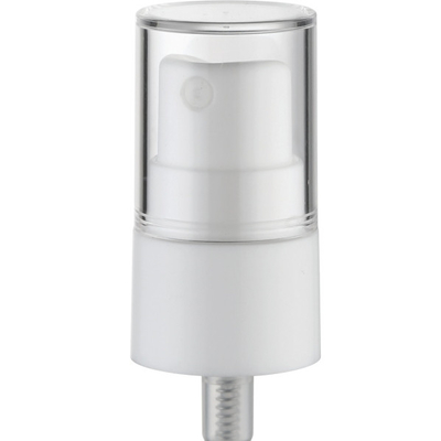 Gran cantidad 20/410 24/410 Blanco PP de plástico bomba dispensadora de crema para el cuidado de cosméticos