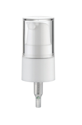 Gran cantidad 20/410 24/410 Blanco PP de plástico bomba dispensadora de crema para el cuidado de cosméticos