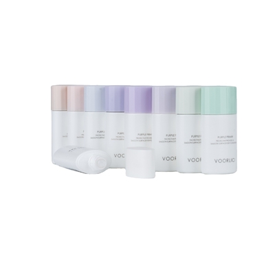 Logotipo del cliente aceptable 30ml 50ml HDPE plástico suave embalaje de crema solar vacía