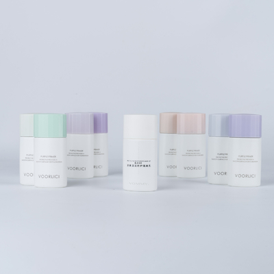 Logotipo del cliente aceptable 30ml 50ml HDPE plástico suave embalaje de crema solar vacía