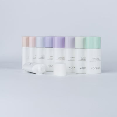 Logotipo del cliente aceptable 30ml 50ml HDPE plástico suave embalaje de crema solar vacía