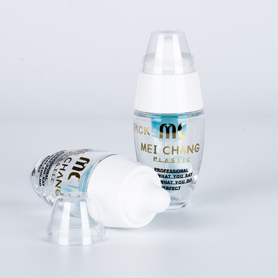 Tasa de descarga 0.25ml Botella de goteo para mezclar Gouache para el tónico de suero esencial PETG