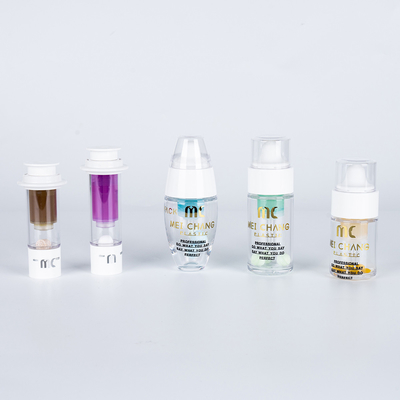 Tasa de descarga 0.25ml Botella de goteo para mezclar Gouache para el tónico de suero esencial PETG