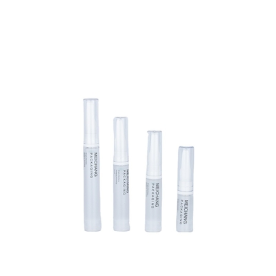 Serum para ojos Crema bomba sin aire Botella con masaje de la cabeza loción bomba cosmética embalaje 5ml PP