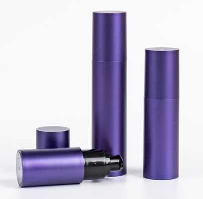 Acceptable Logotipo del cliente Botella de bomba sin aire para cosméticos de color 30ml 50ml 100ml