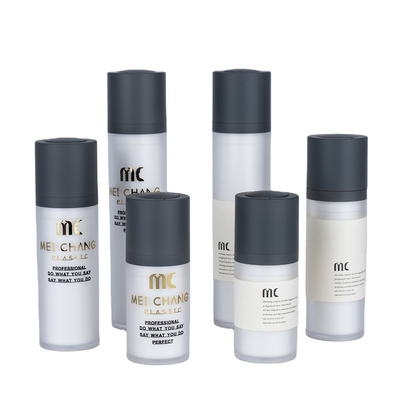 15ml 30ml 50ml Cuidado de la piel Twist Acrílico Flasca de bomba sin aire Diseño de lujo Personalizable