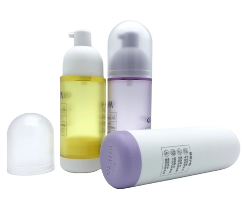 MEICHANG MC205 Diseño Botella de bomba transparente sin aire Embalaje 15ml 30ml 50ml SPRAYER de bomba