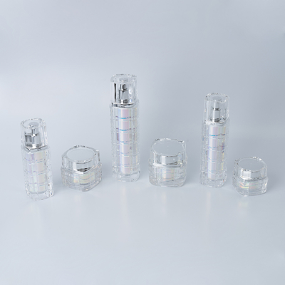 30g 50g 15g 50ml 30ml 100ml 120ml Cap acrílico Cuidado de la piel Conjunto de cremas Jarras de plástico 10000pcs