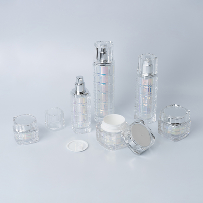 30g 50g 15g 50ml 30ml 100ml 120ml Cap acrílico Cuidado de la piel Conjunto de cremas Jarras de plástico 10000pcs