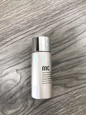 Embalaje para el cuidado de la piel Botella de agua PET de 15 ml con tasa de descarga de 0,25 ml y muestra gratuita