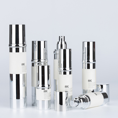 Botella de 15 ml, 20 ml y 30 ml de bomba sin aire para diversos cosméticos y cremas faciales