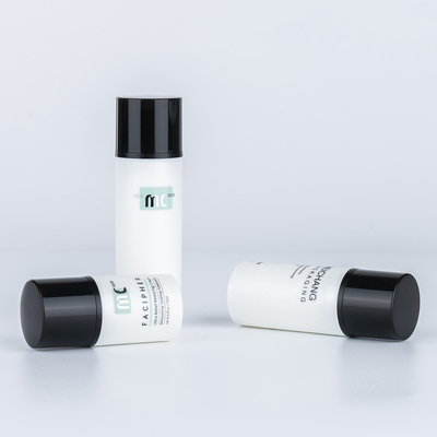 Botella de bomba de loción sin aire de 15 ml 30 ml 50 ml PP para impresión de pantalla de envases de belleza