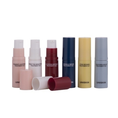 5ml 10ml Color Diseño personalizado de viaje pequeño PP Botella de bomba vacía sin aire para perfumes