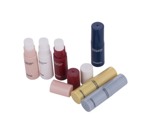 Crema para los ojos Embalaje cosmético Botella sin aire Impresión de pantalla de plástico para el cuidado personal 5ml