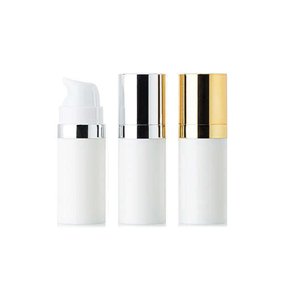 Cuidado personal 10 ml 5 ml Botella de bomba cosmética mini sin aire con tapa de tornillo