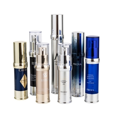 Material del cuerpo PLÁSTICO 15ml 20ml 30ml Flasca de lujo sin aire para suero personalizable