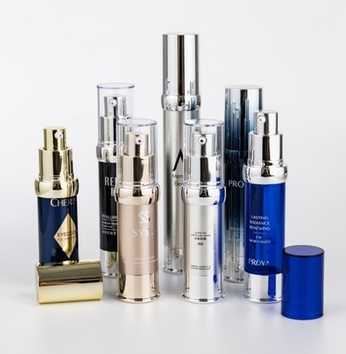 Material del cuerpo PLÁSTICO 15ml 20ml 30ml Flasca de lujo sin aire para suero personalizable